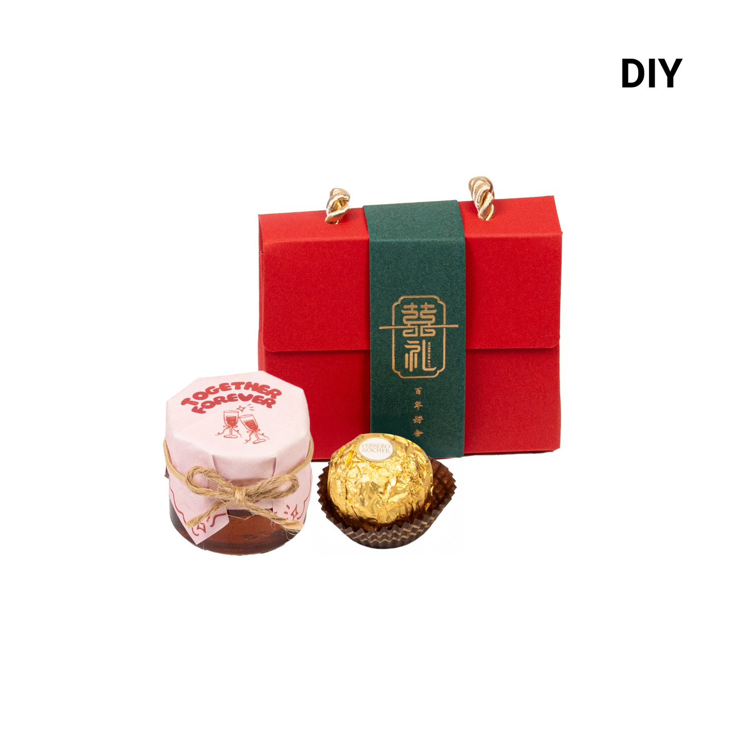 Honey Wedding Bliss Paper Bag