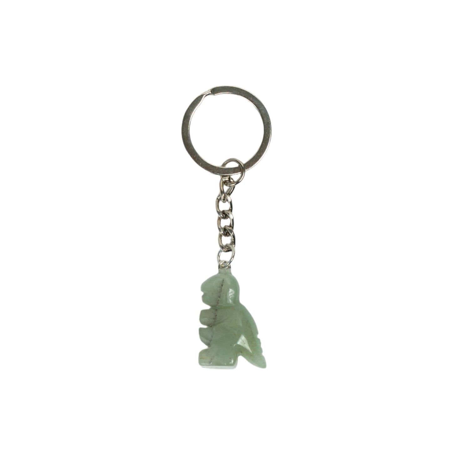 Aventurine Dino Keychain