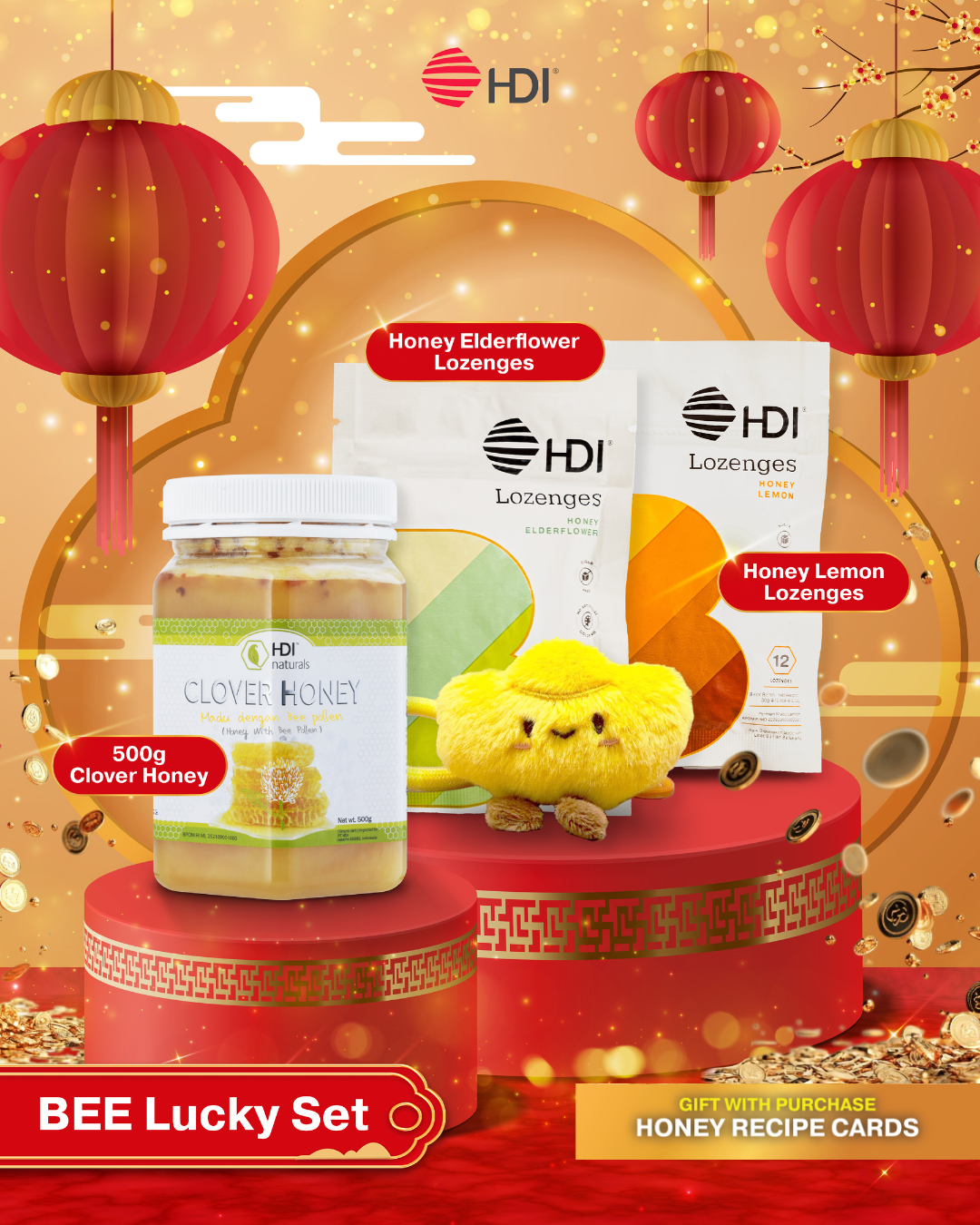 Bee Lucky This Chinese New Year