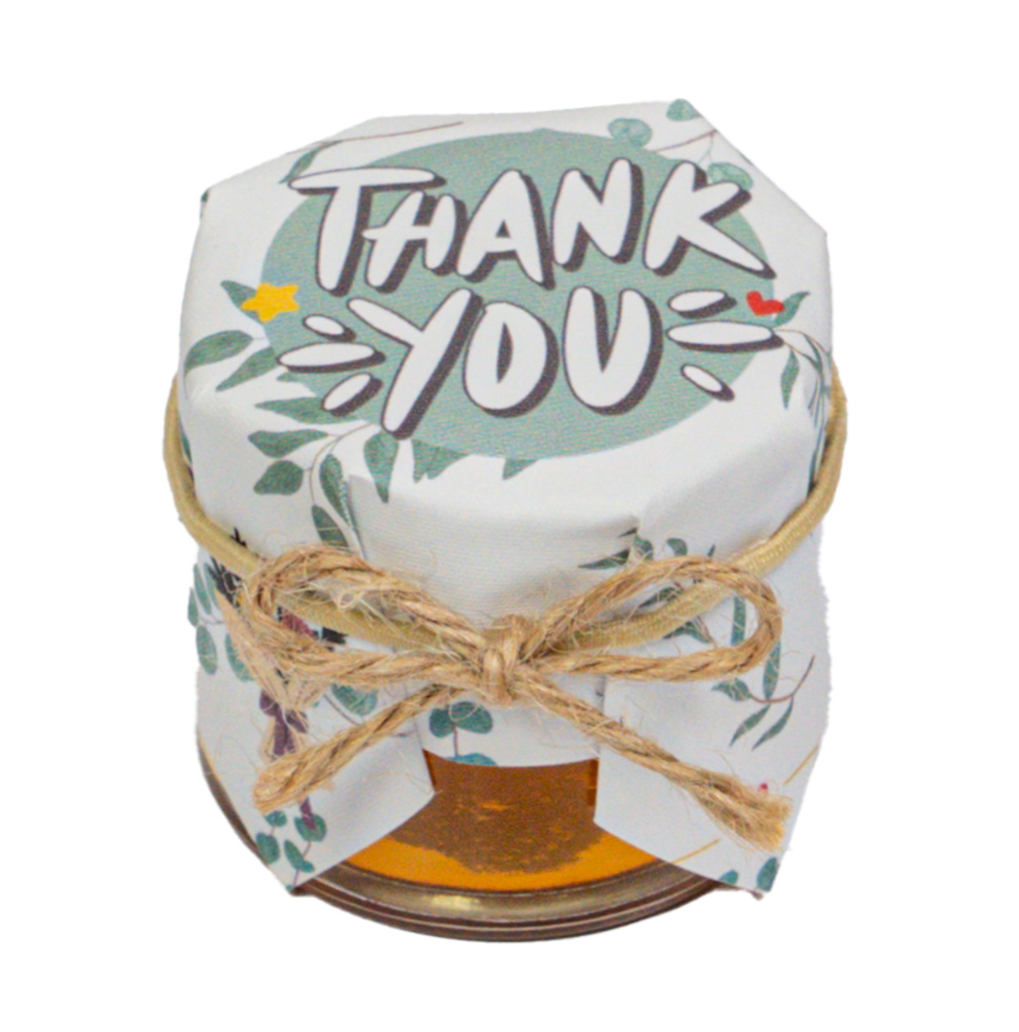 Blooming Thanks Honey Jar