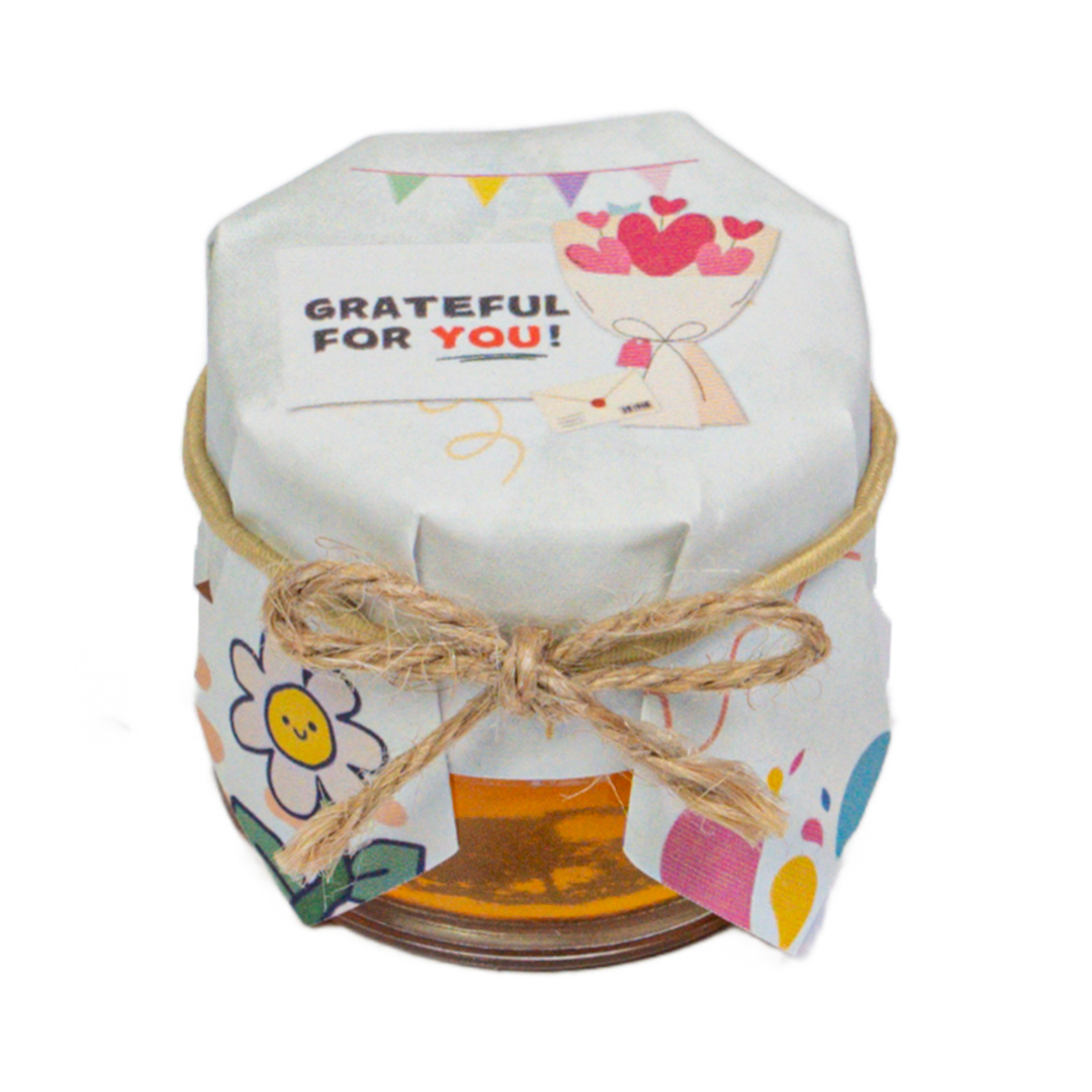 Bouquet of Appreciation Honey Jar