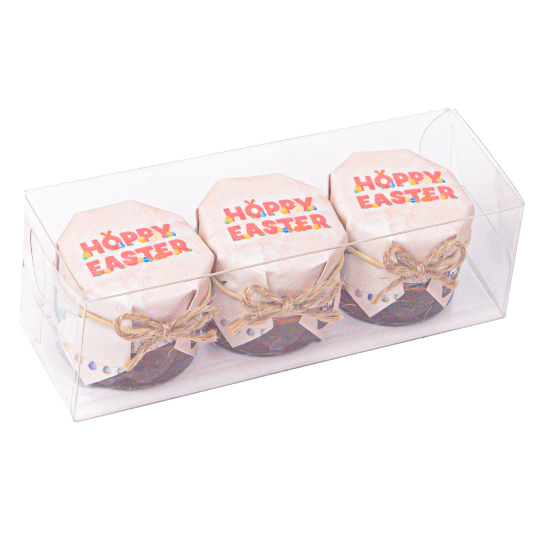 Happy Easter Triple Clear Box