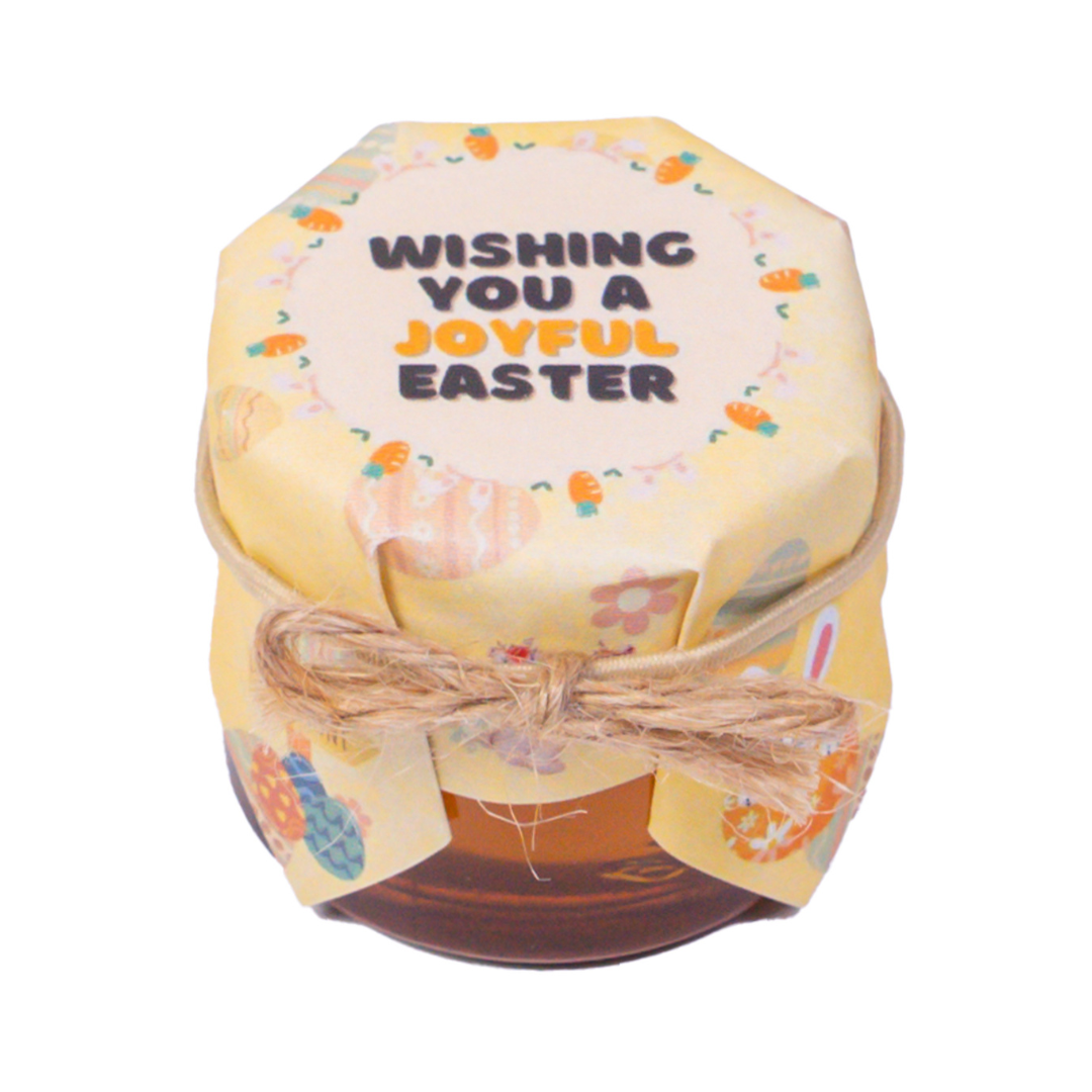 Joyful Easter Honey Jar