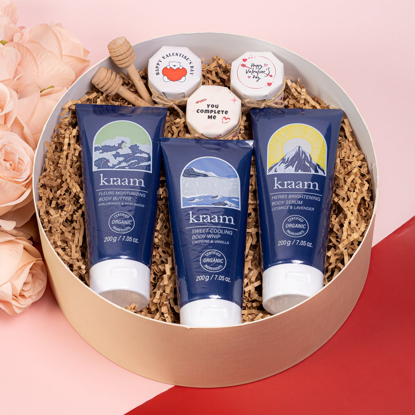 Sweet & Glow Valentines Hamper