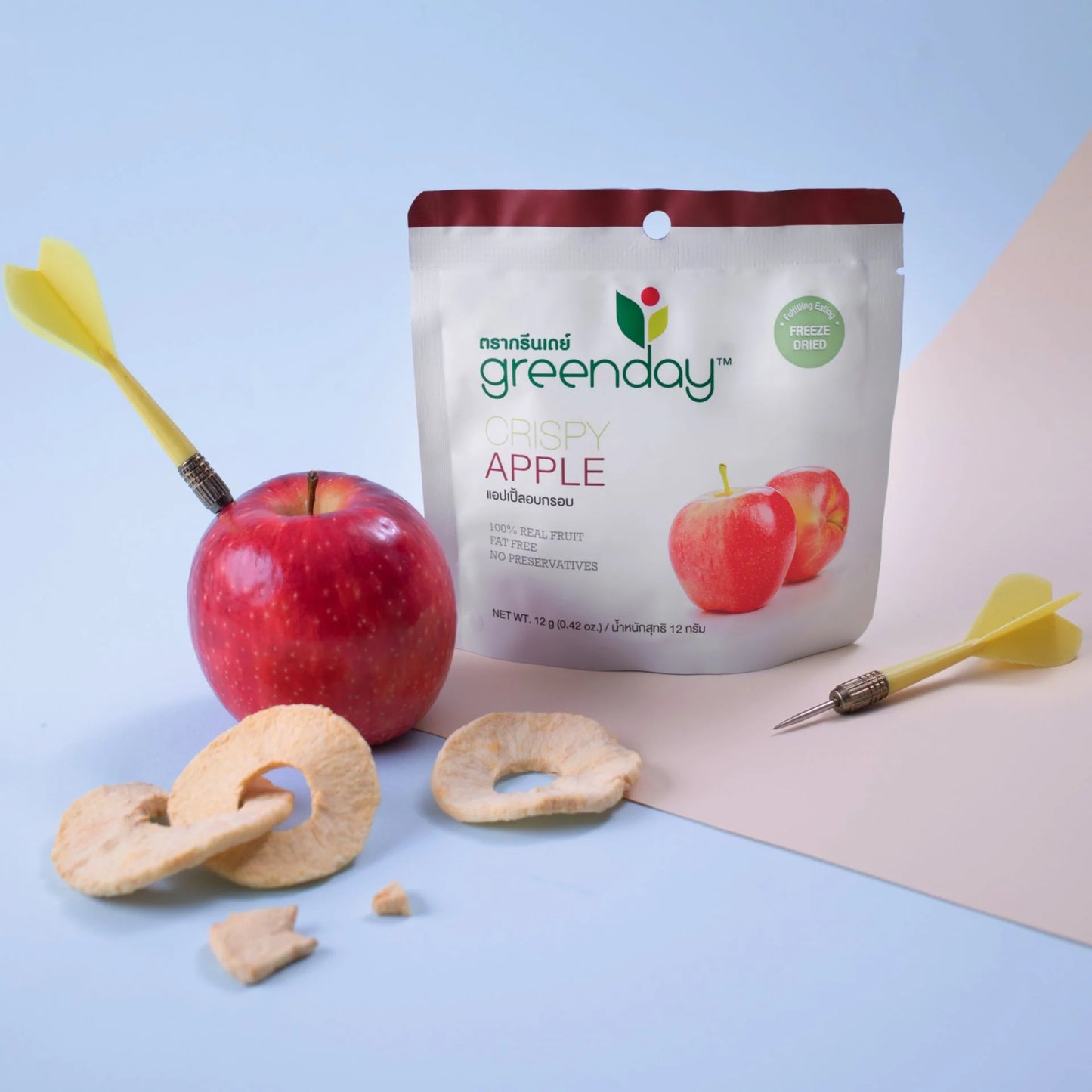 Greenday Freeze Dried Crispy Apple 12G