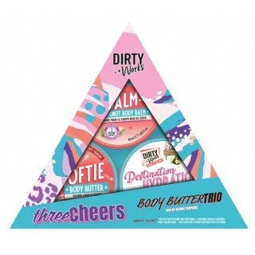 DIRTY WORKS - Three Cheers Body Butter Trio