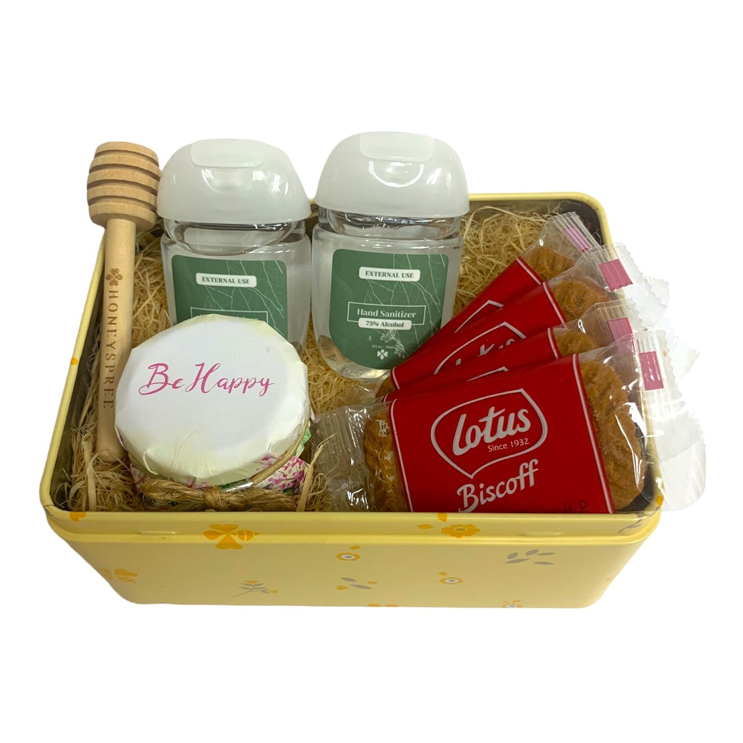 Motivational Honey Gifts - Be Happy Mini Honey Jars