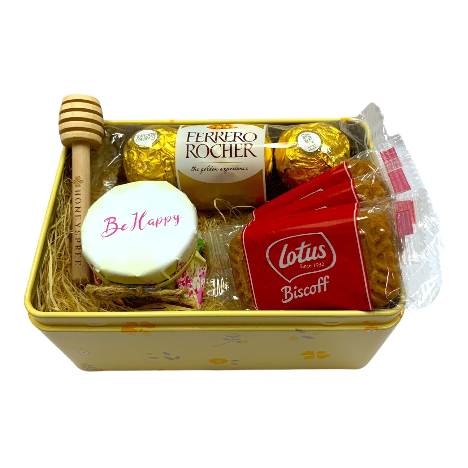 Motivational Honey Gifts - Be Happy Mini Honey Jars