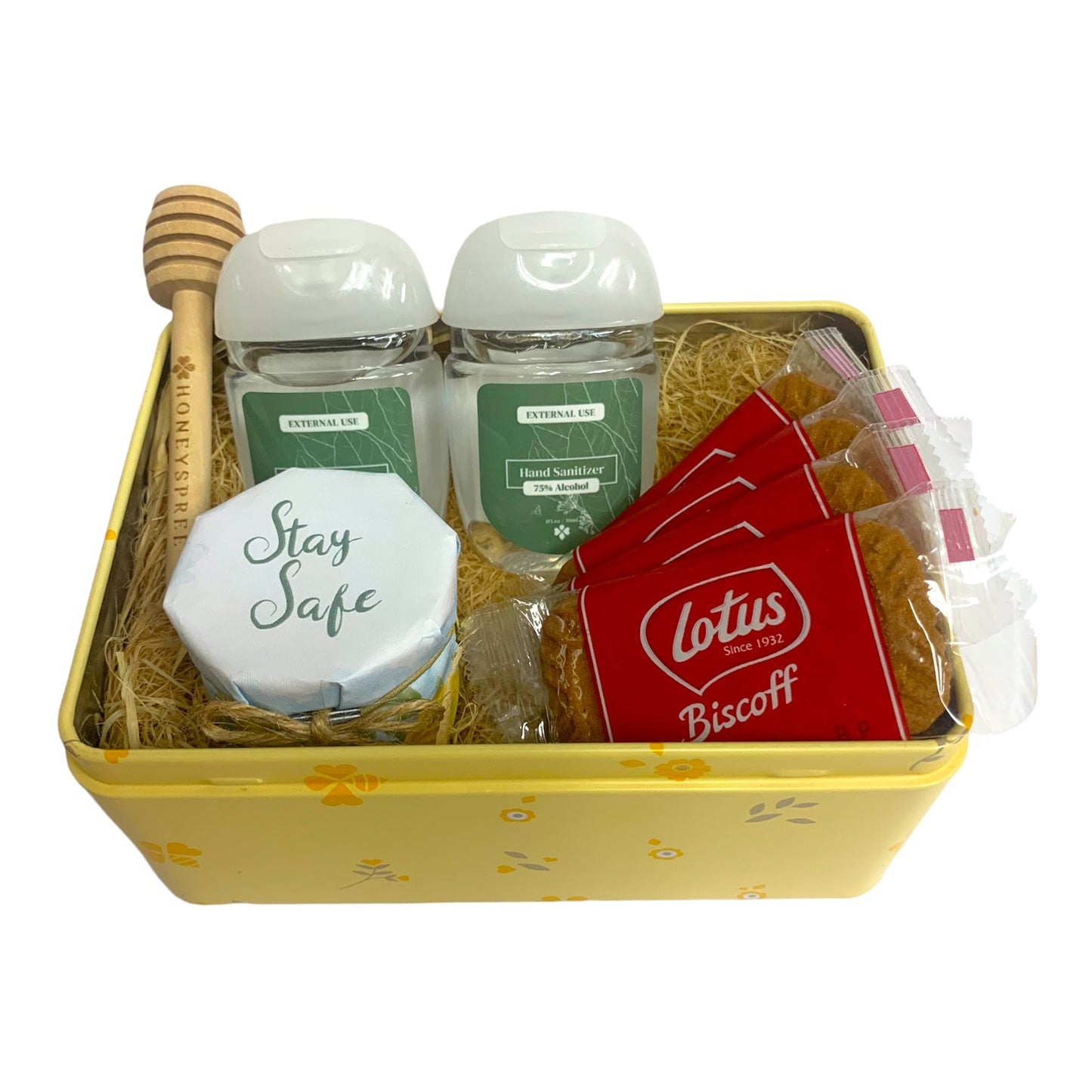 Motivational Honey Gifts - Stay Safe and Healthy with Mini Honey Jars