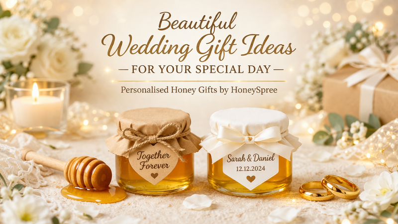 beautiful wedding gift ideas personalised honey jar wedding favors singapore