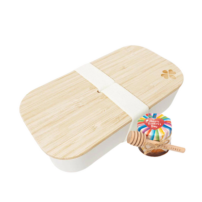 Mini Honey & Bamboo Reusable Lunch Box