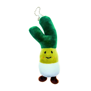 Adorable Leek Plushie Keychain